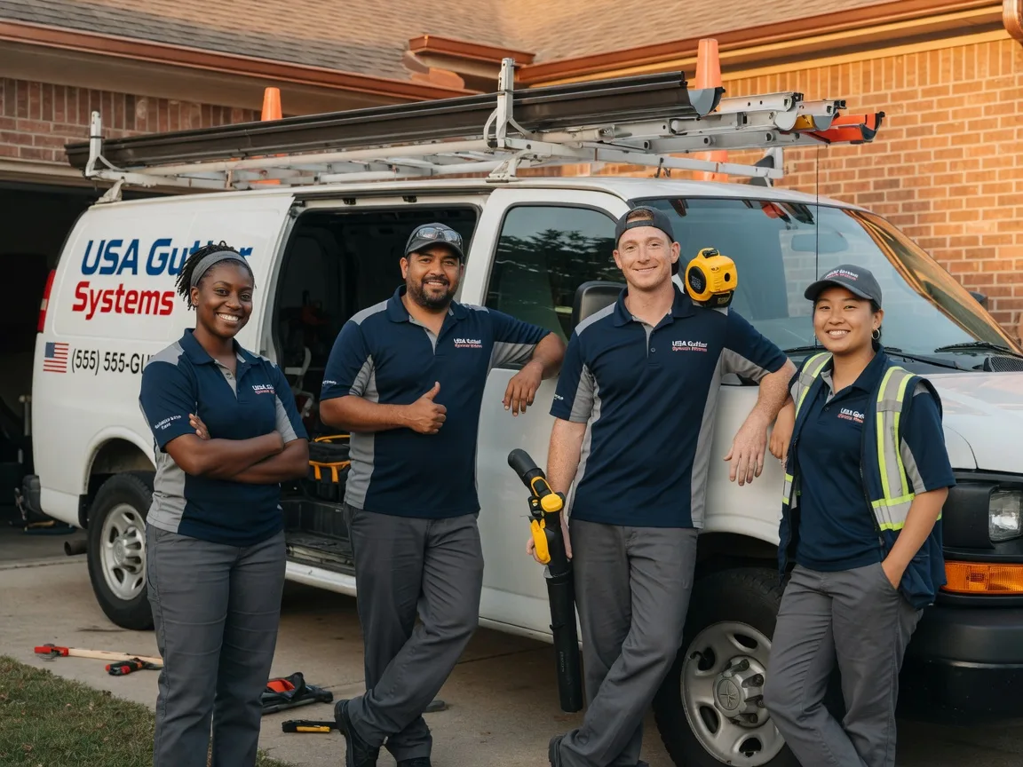 Gutter Installation company in Delmont, SD